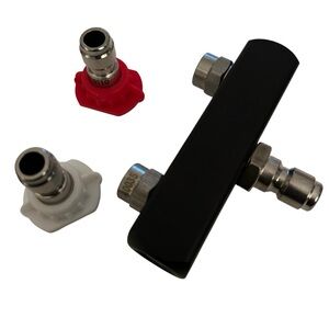 2-in-1 Dual Nozz Tip Adapter for Pressure Washer
